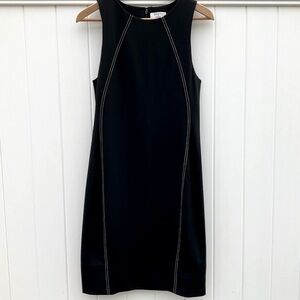 ARITZIA BABATON Miguel Sleeveless Slim Fit Black Sheath Dress Size 8 Classic LBD